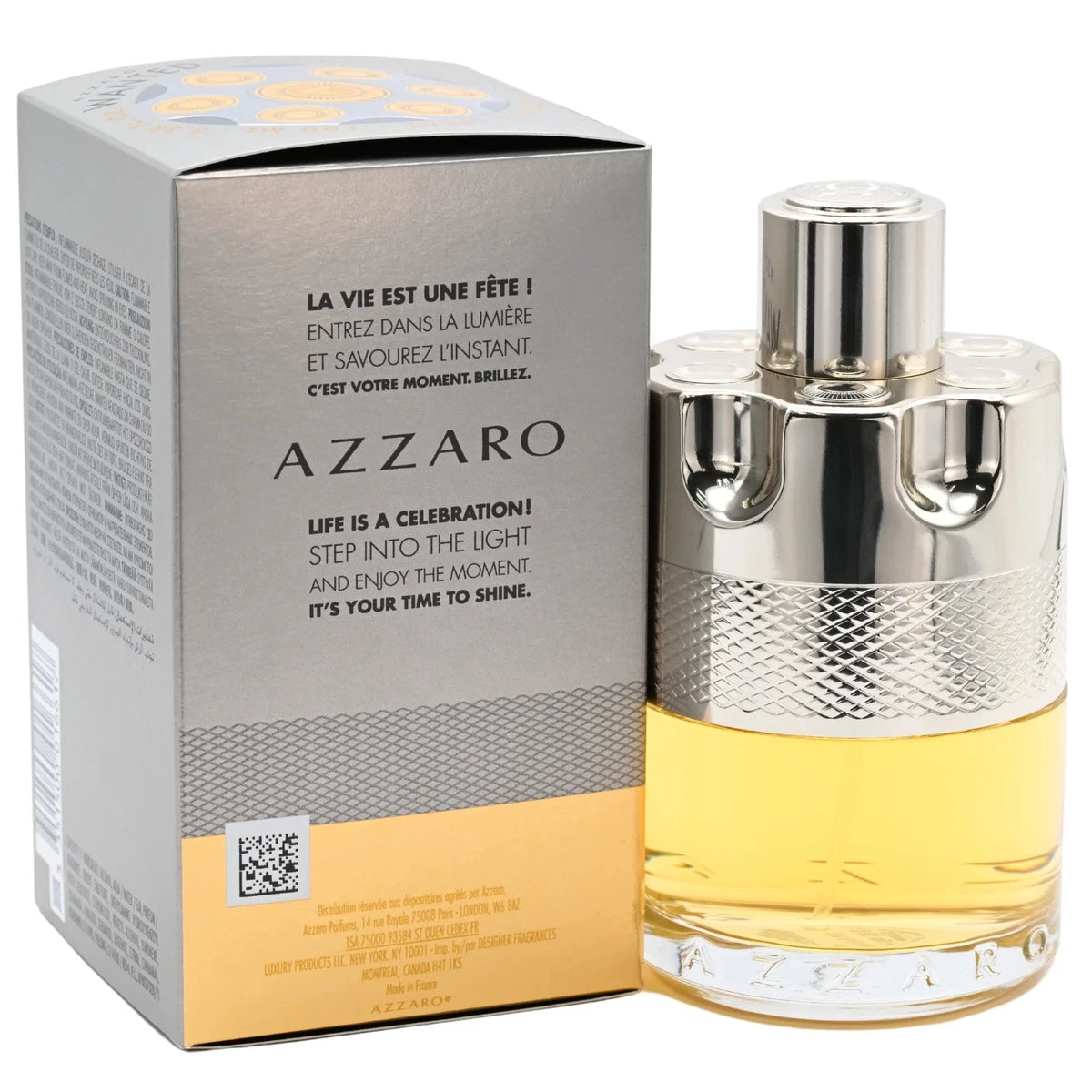 Azzaro Wanted by Azzaro Cologne for Men EDT 3.38 / 3.4 oz New In Box|394846760196
