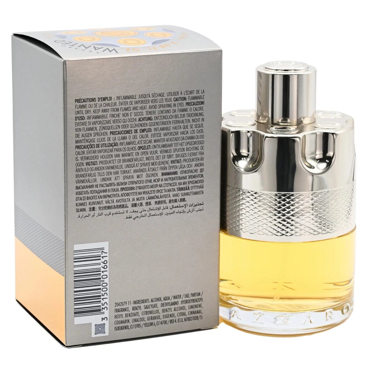 Azzaro Wanted by Azzaro Cologne for Men EDT 3.38 / 3.4 oz New In Box|394846760196