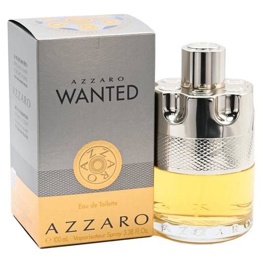 Azzaro Wanted by Azzaro Cologne for Men EDT 3.38 / 3.4 oz New In Box|394846760196